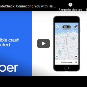 Uber déploie RideCheck une nouvelle fonction pour détecter les incidents